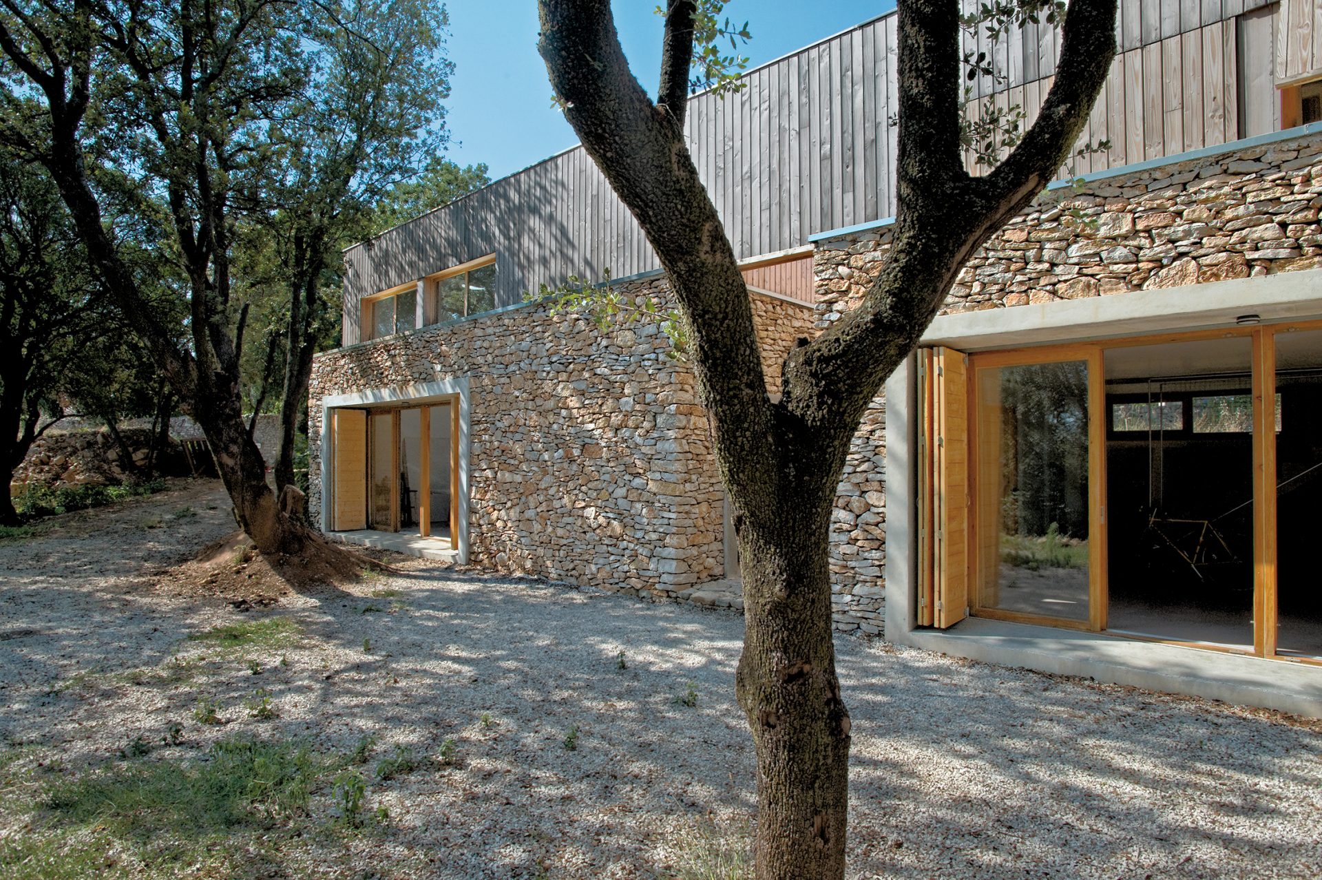 Architecture Pierre Audat; Maison individuelle, atelier d'artiste
