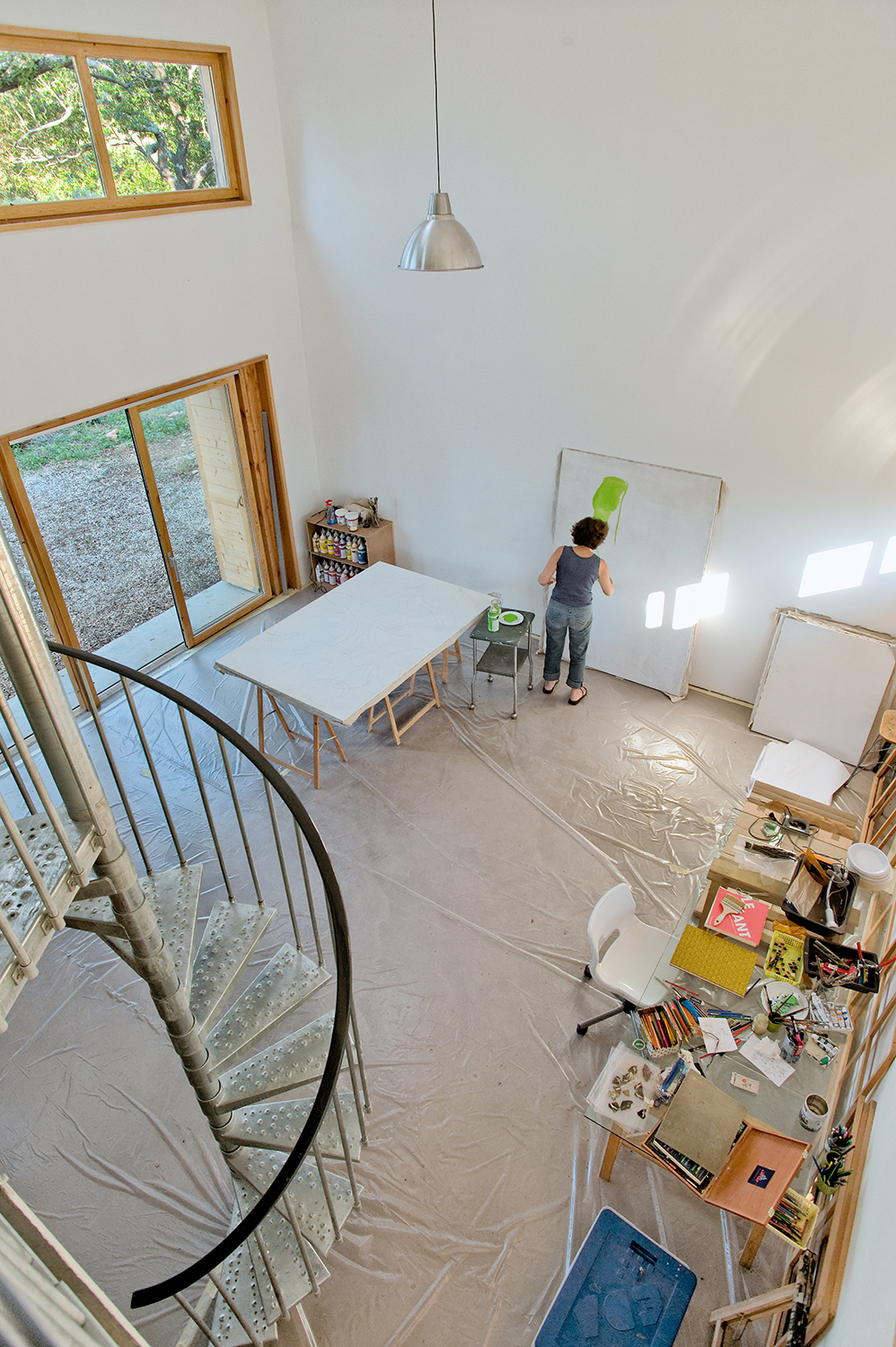 Architecture Pierre Audat; Maison individuelle, atelier d'artiste